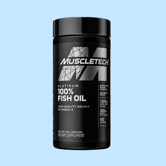 Platinum 100% Omega Fish Oil (100 cápsulas)